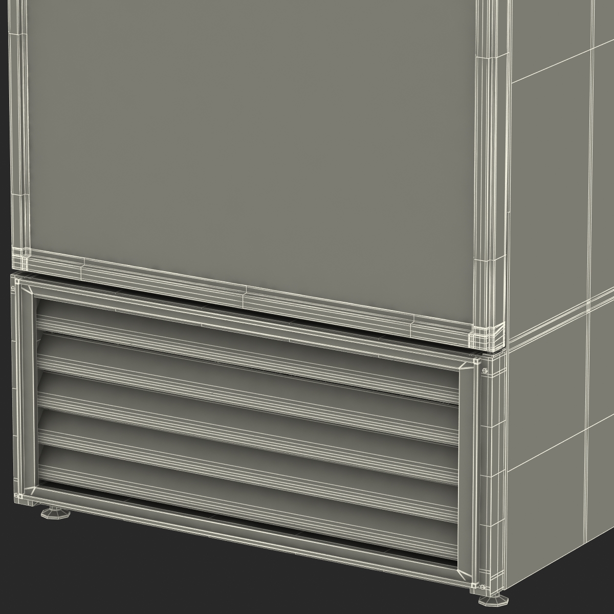 Refrigerator Sprite 3D model