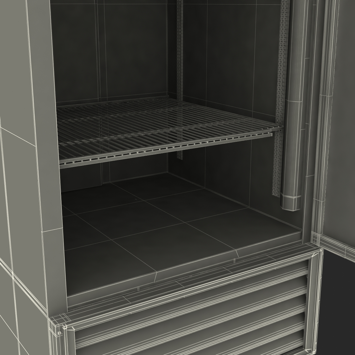 Refrigerator Sprite 3D model