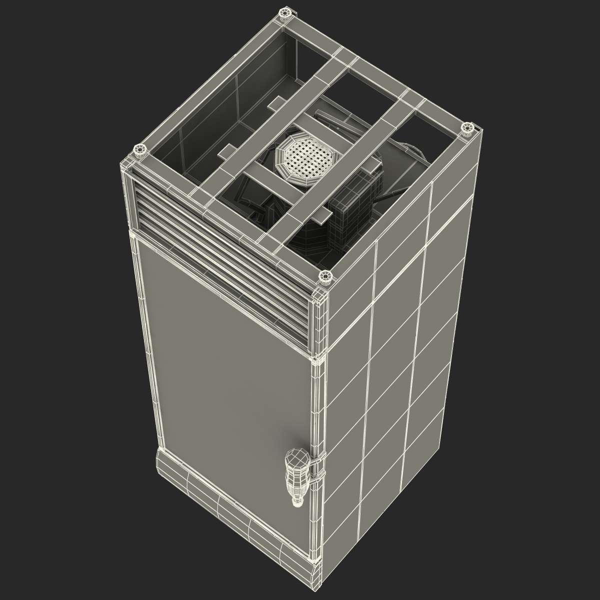 Refrigerator Sprite 3D model