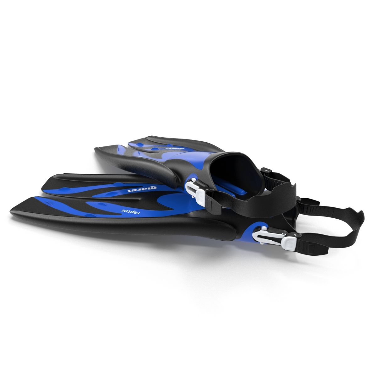 3D Swim Fins 3 Blue