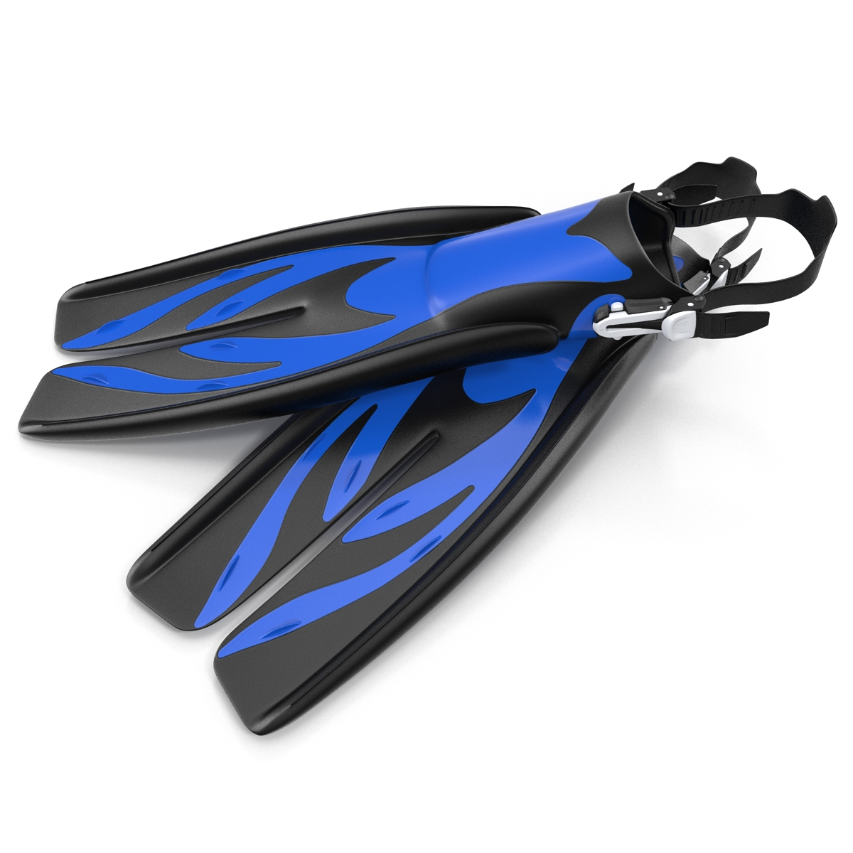 Swim Fins 3 Generic 3D model