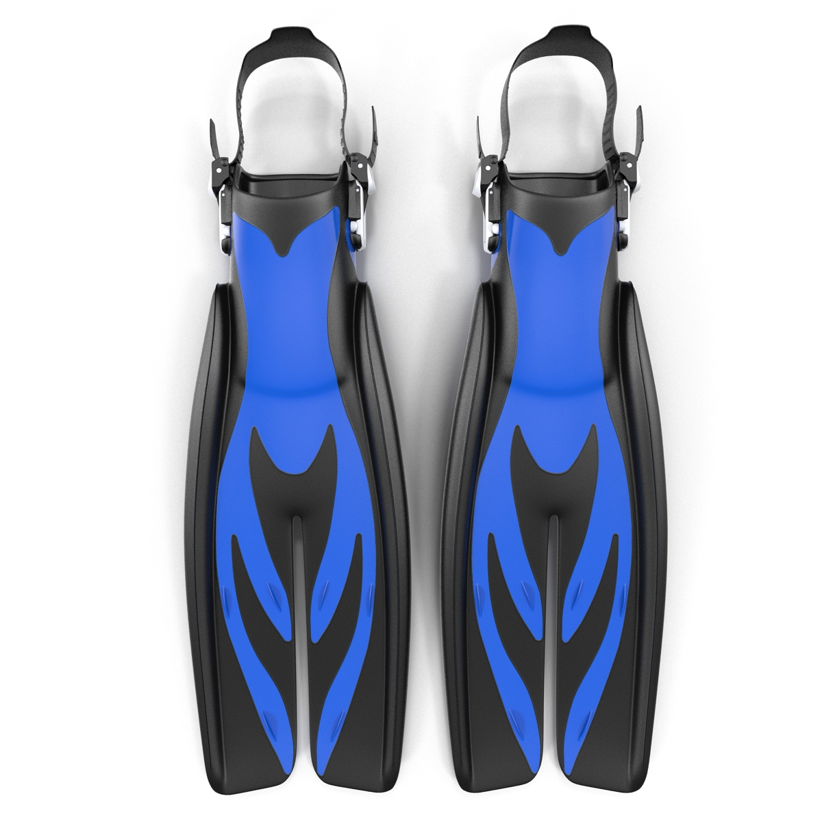 Swim Fins 3 Generic 3D model