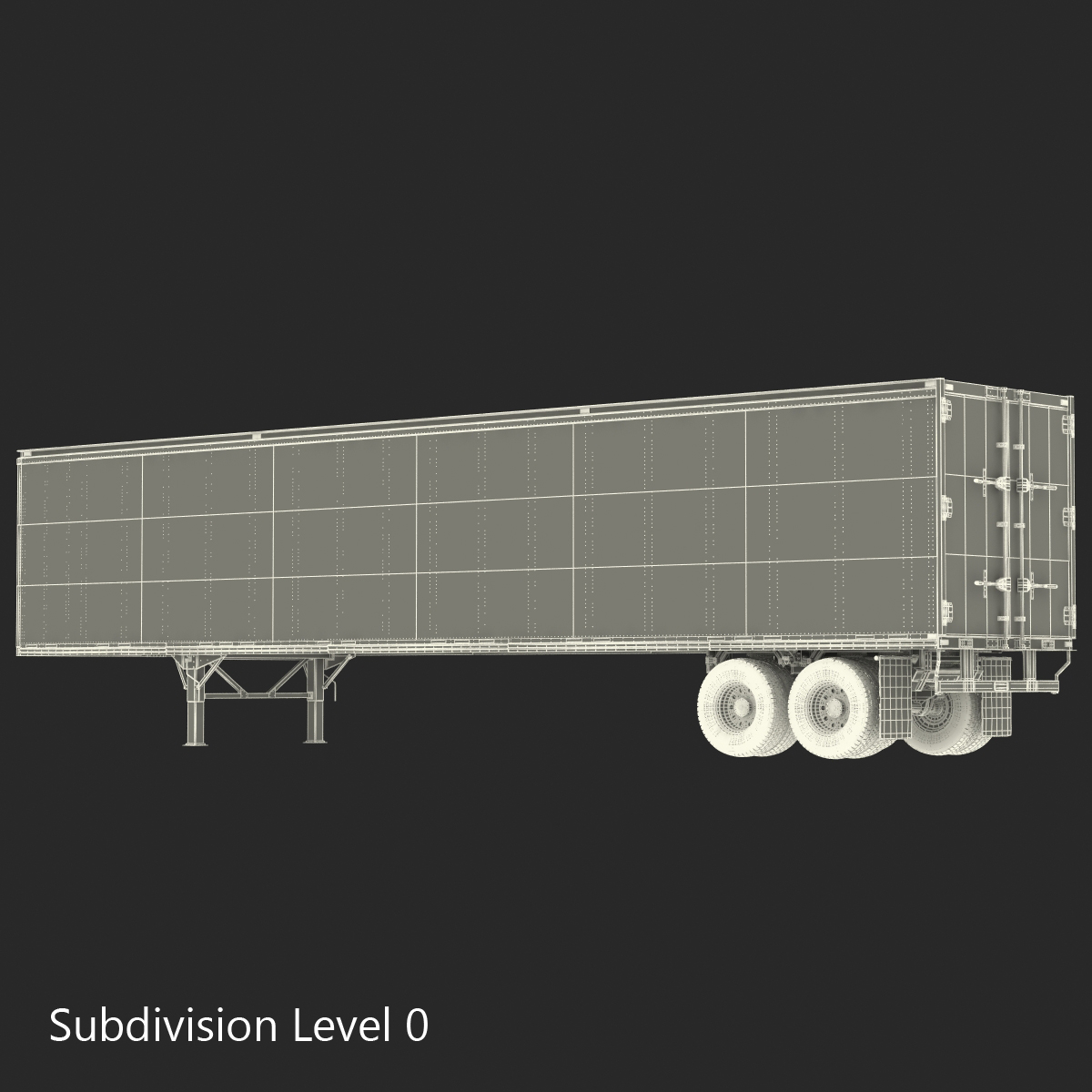 Semi Trailer 3D