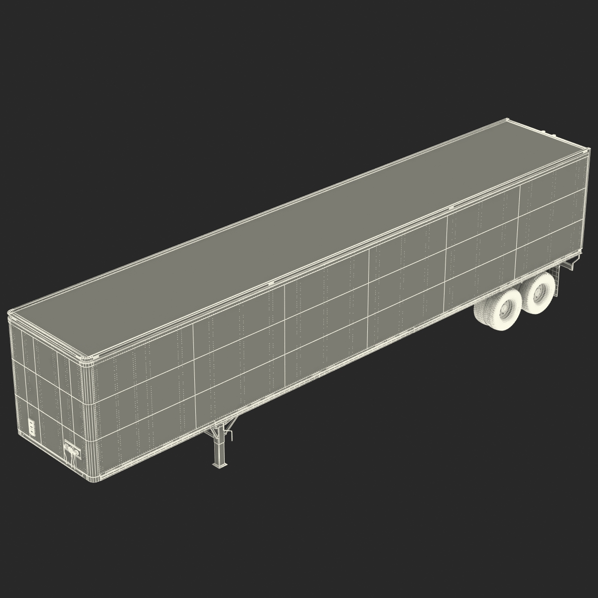 Semi Trailer 3D