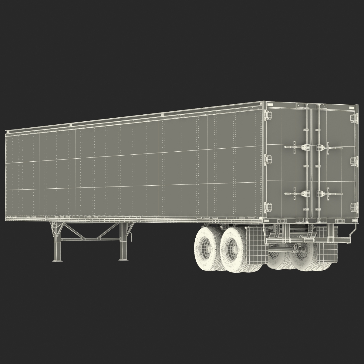 Semi Trailer 3D