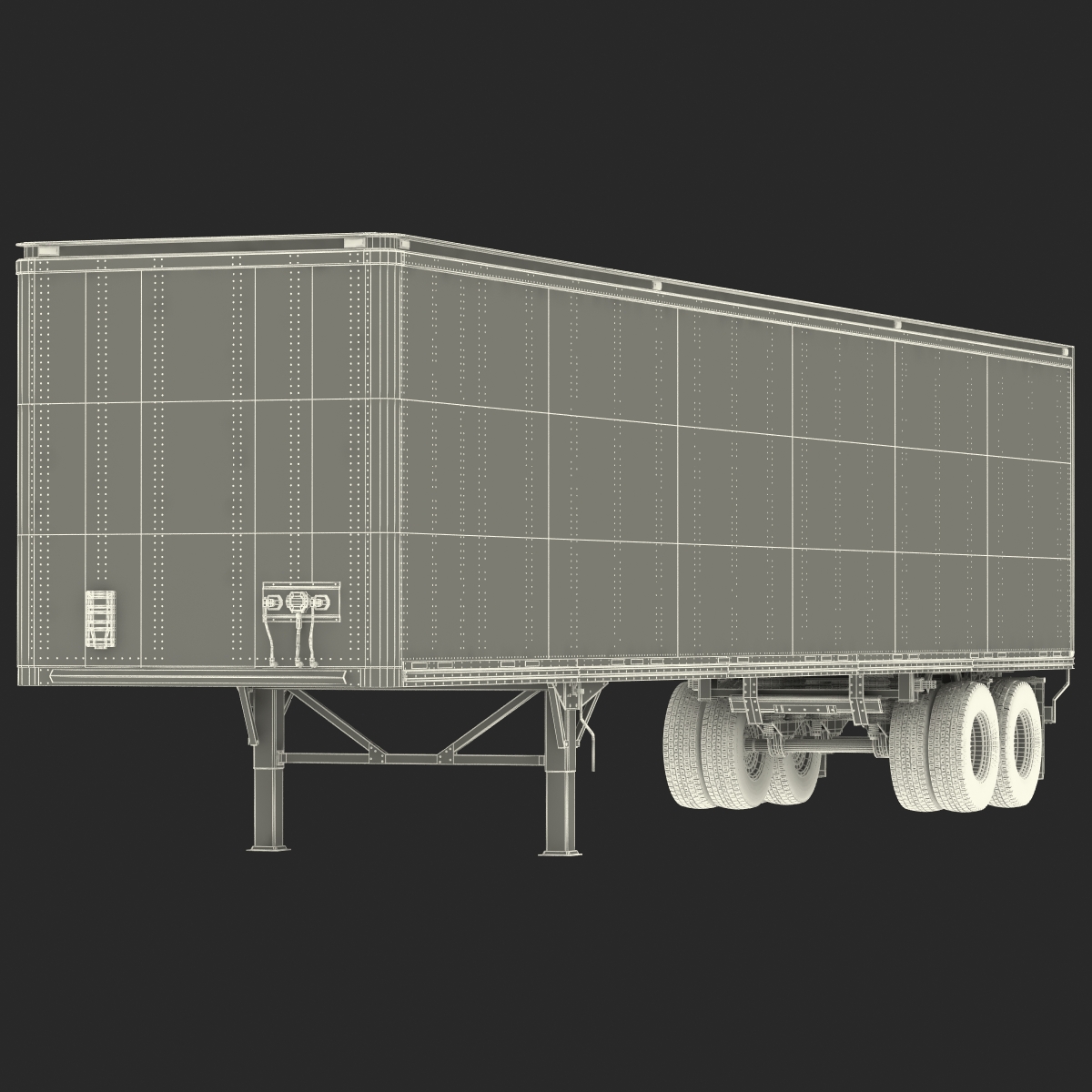 Semi Trailer 3D