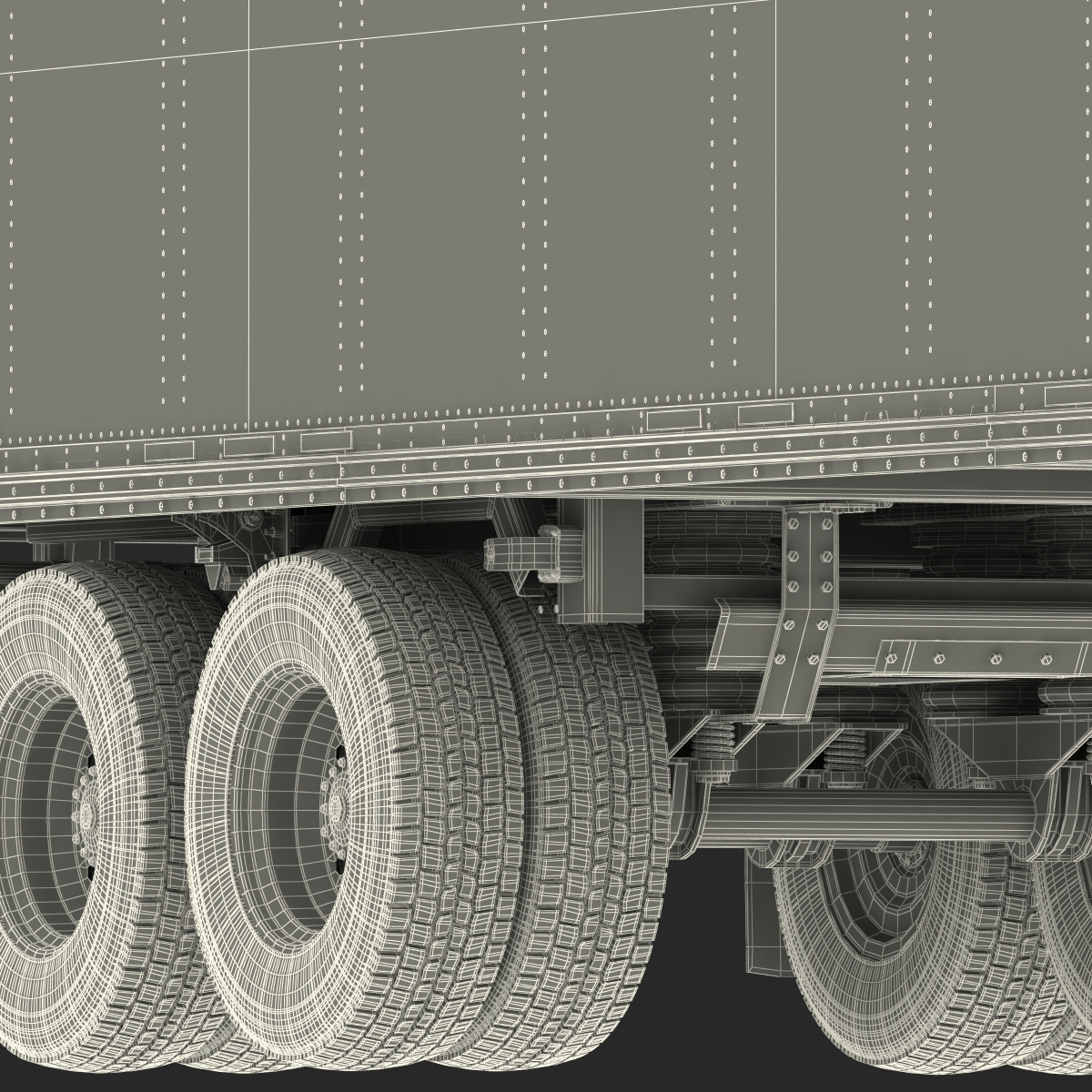 Semi Trailer 3D