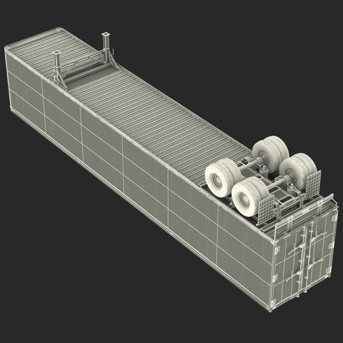 Semi Trailer 3D