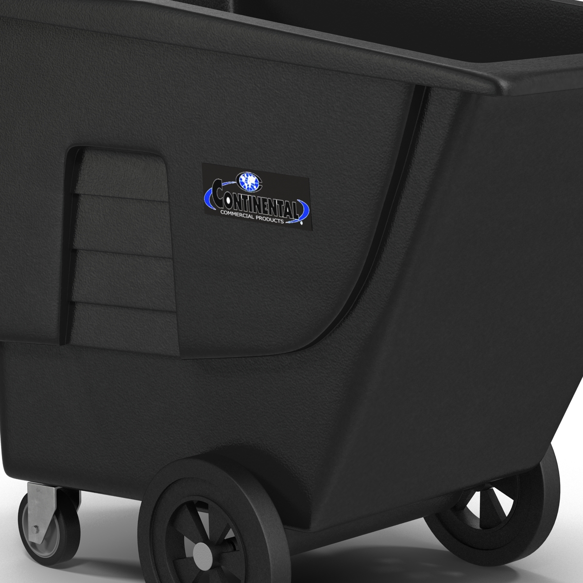 3D model Large Rolling Garbage Can