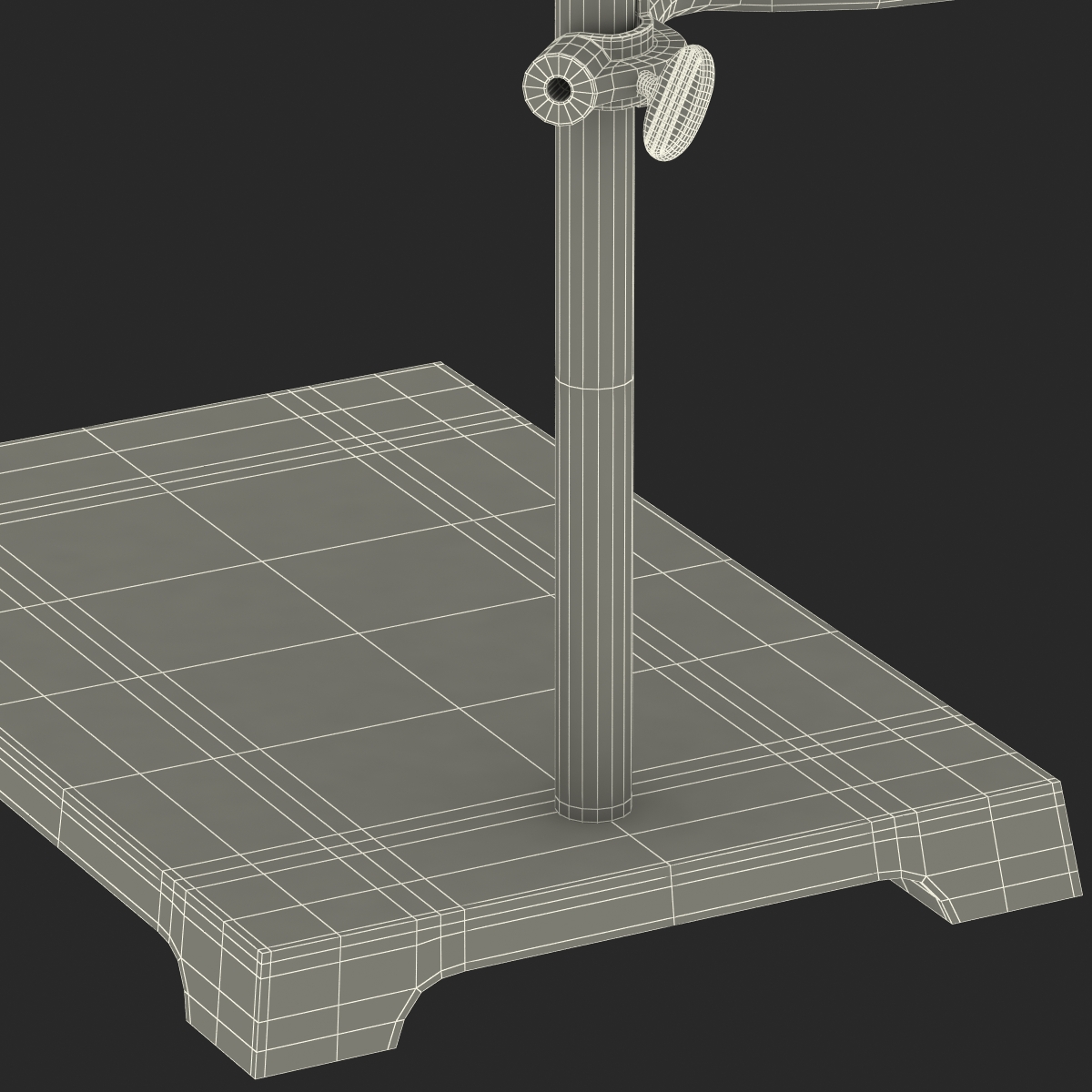 Ring Stand and 50 ml Erlenmeyer Flask 3D