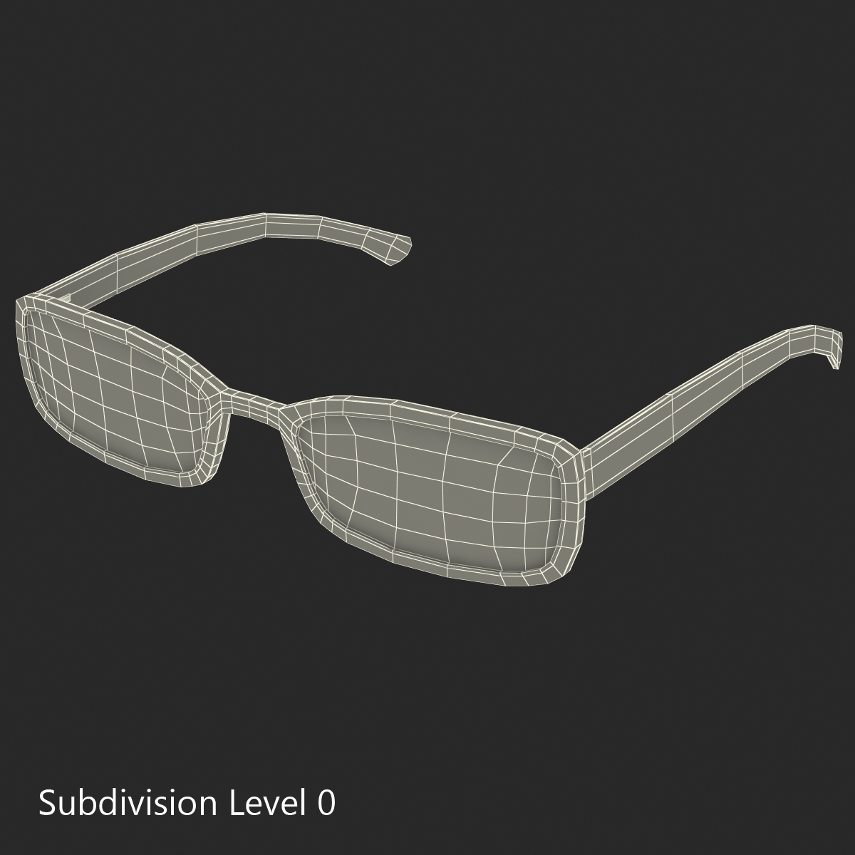 Glasses 5 3D model