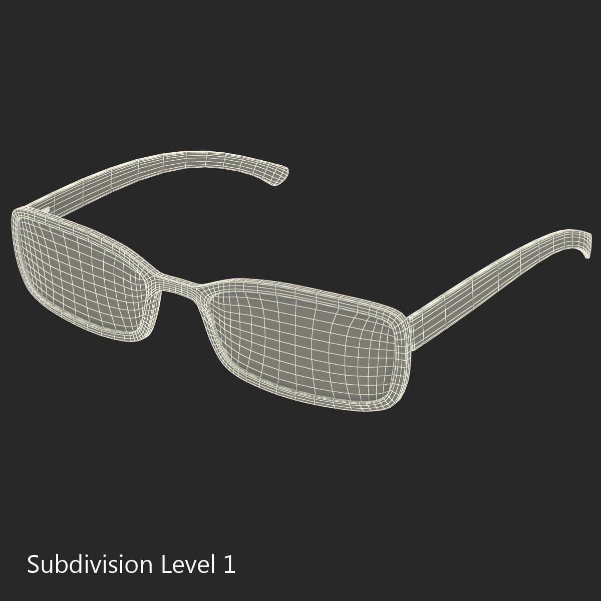 Glasses 5 3D model