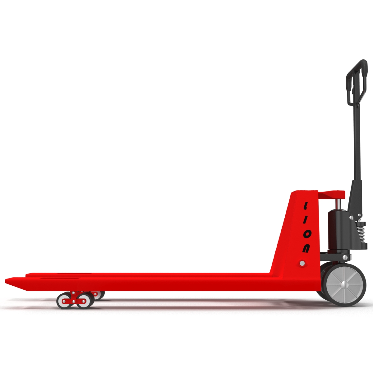 3D model Pallet Jack Red