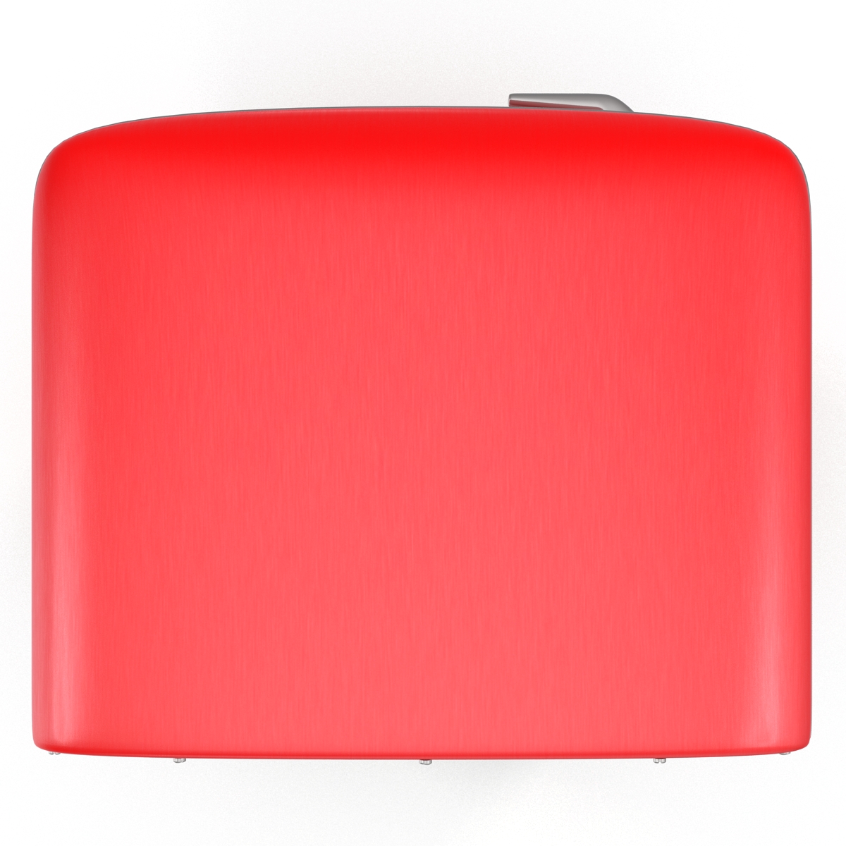 Retro Refrigerator Red 3D