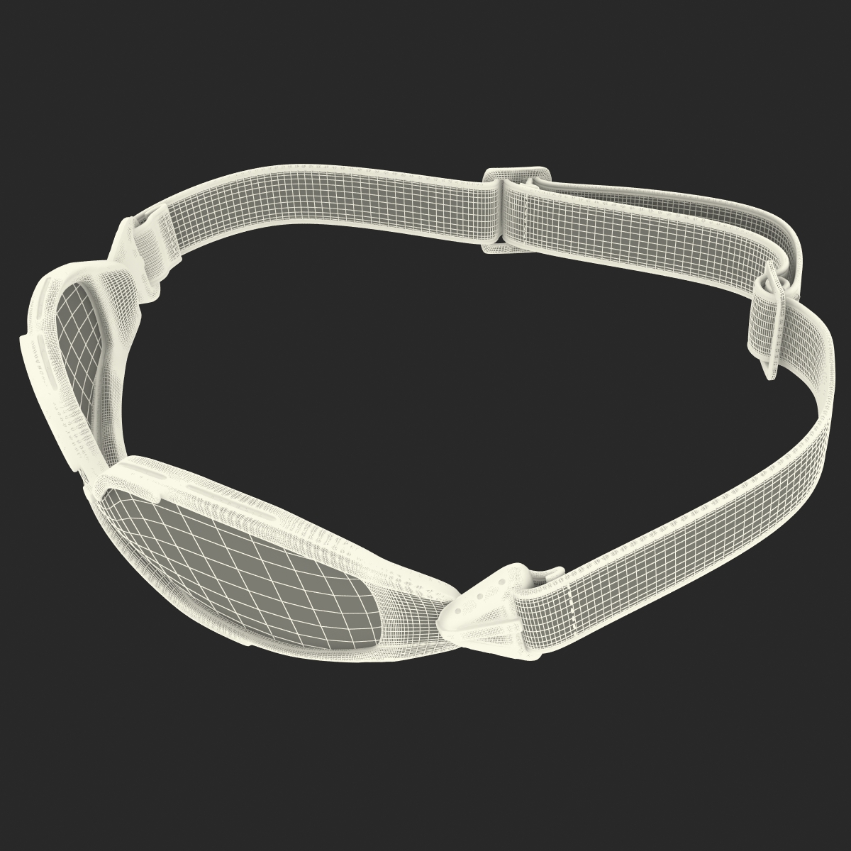 3D Ski Glasses 3 model