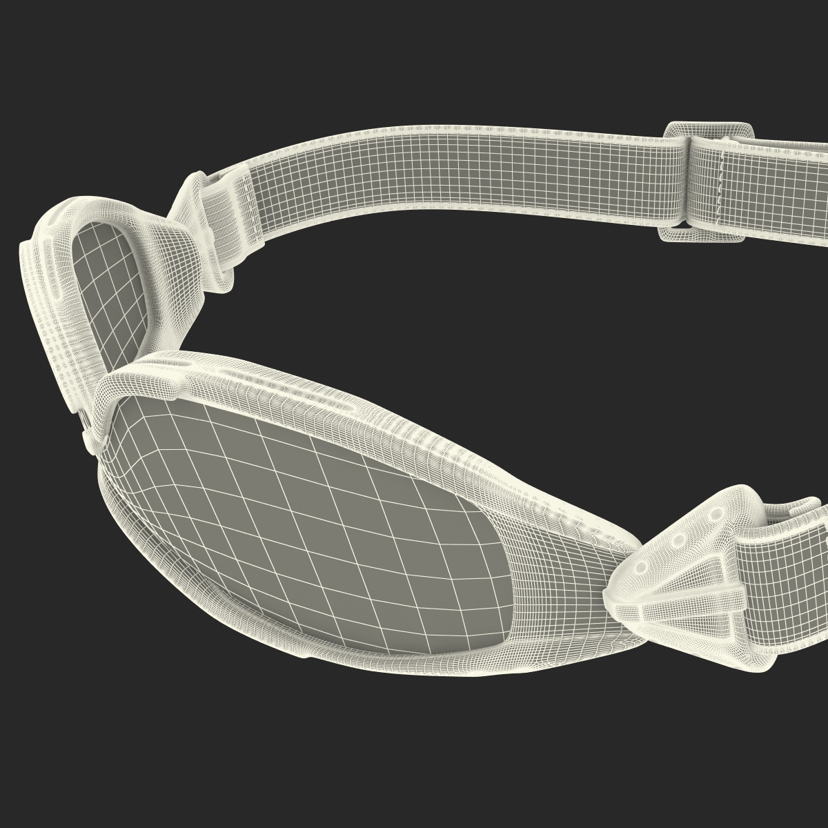 3D Ski Glasses 3 model