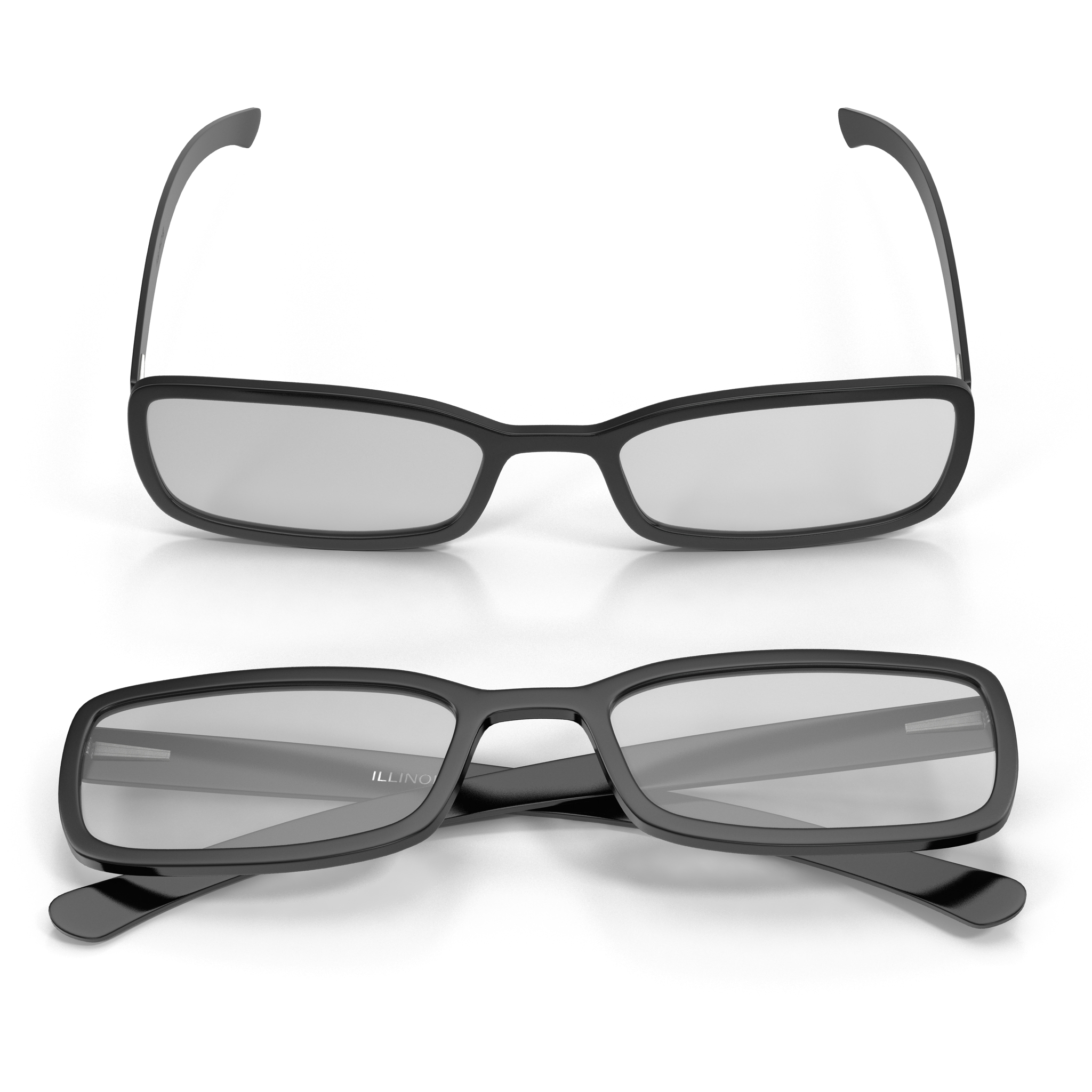 3D Glasses 5 Set model