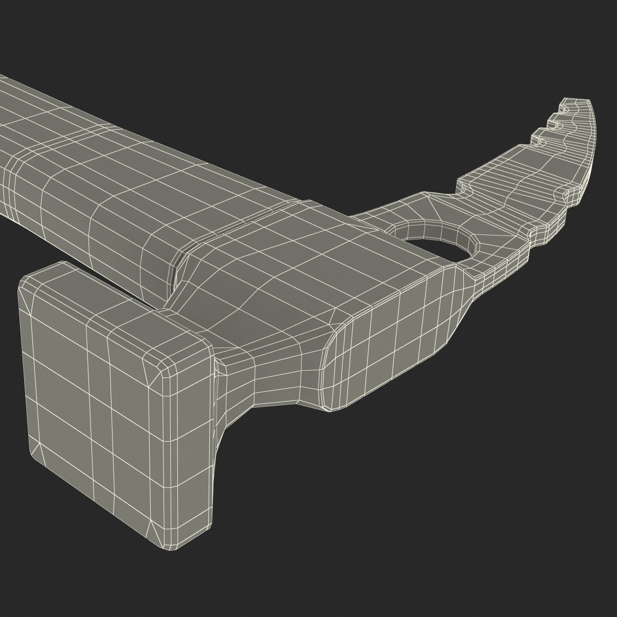 3D Rock Hammer 2 model