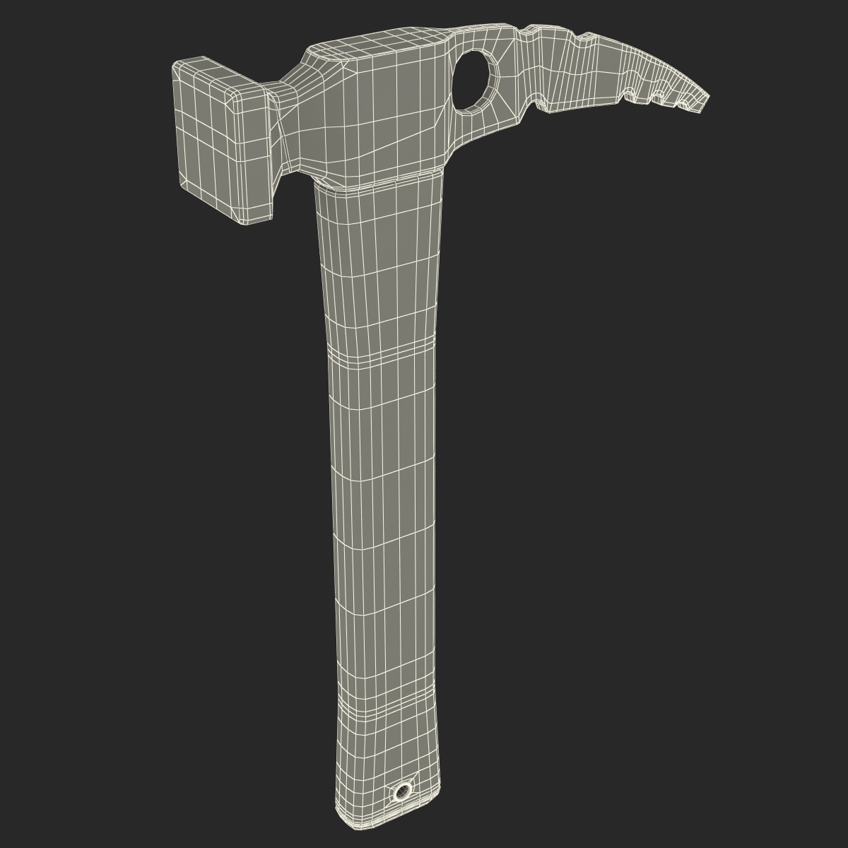 3D Rock Hammer 2 model