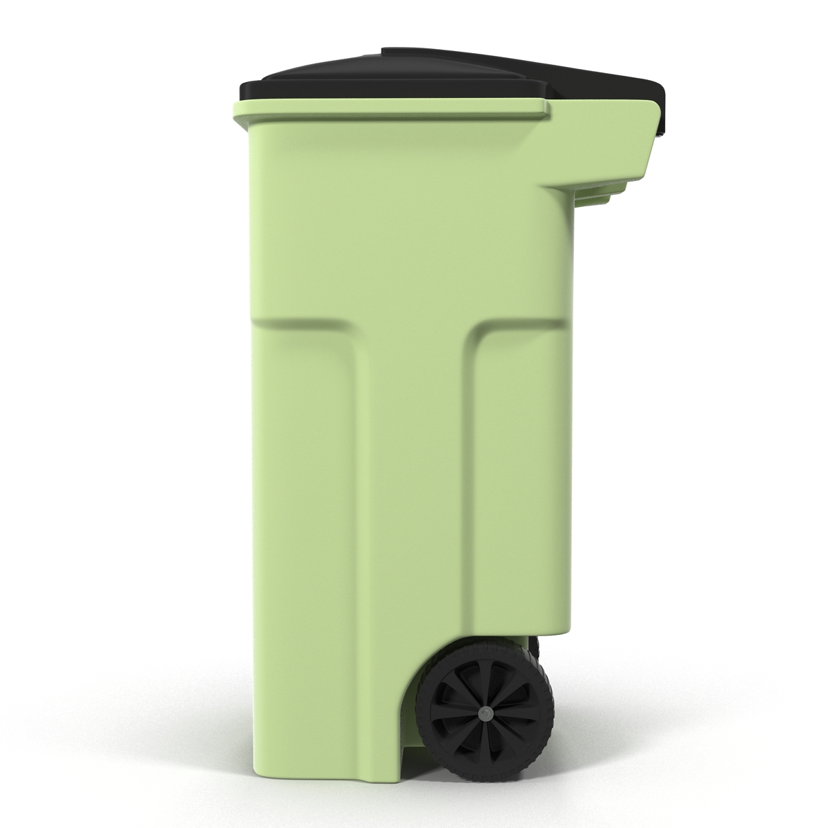 3D Recyling Bin Green model