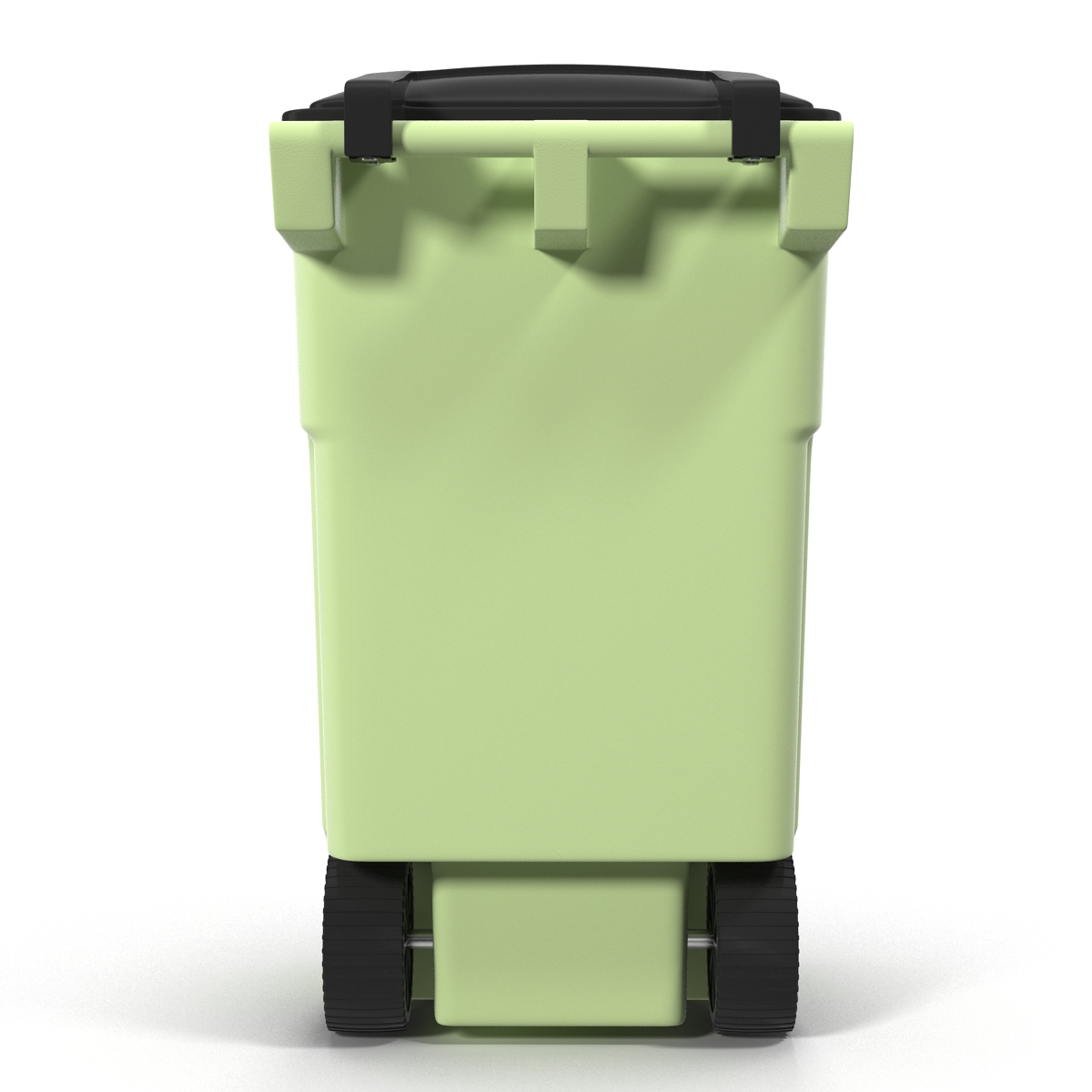 3D Recyling Bin Green model