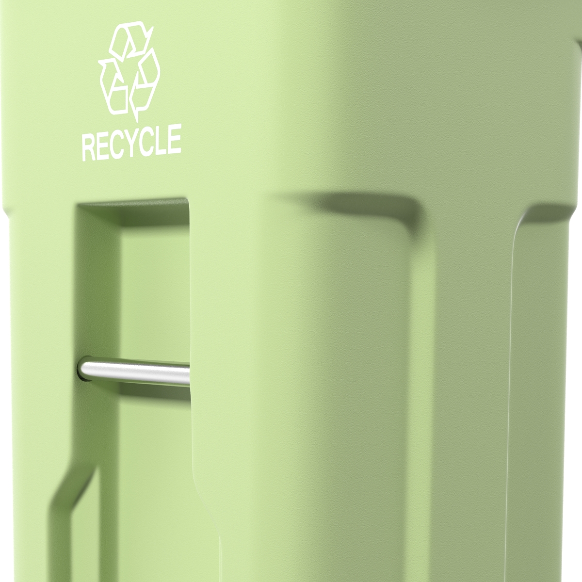 3D Recyling Bin Green model