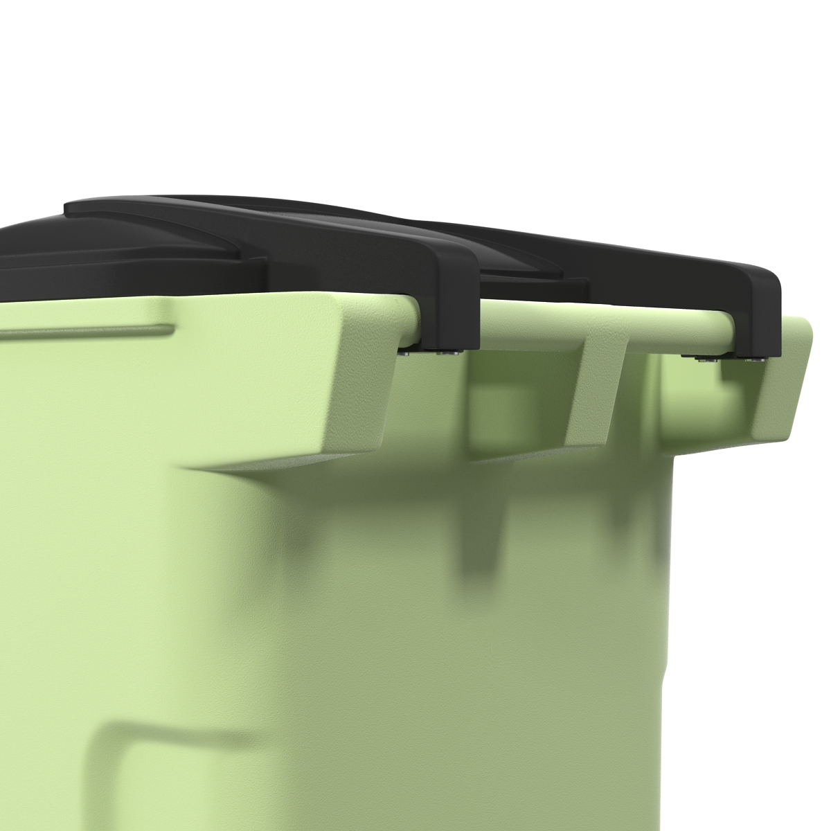 3D Recyling Bin Green model