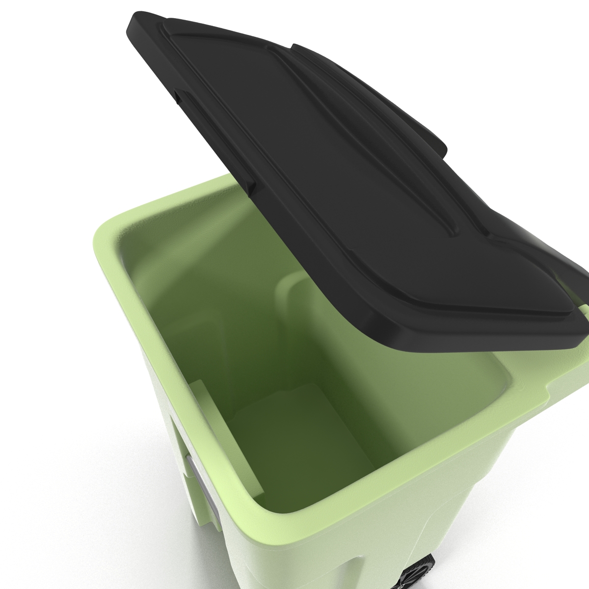 3D Recyling Bin Green model