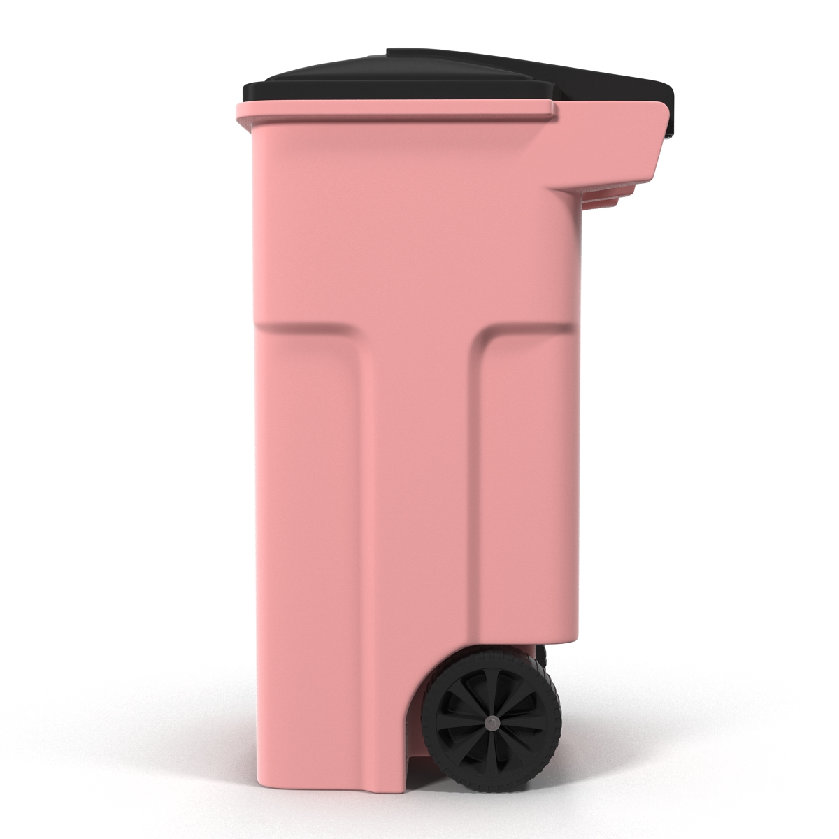 3D Recyling Bin Red