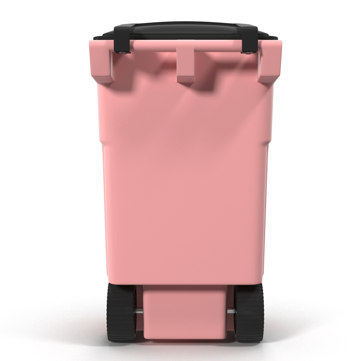 3D Recyling Bin Red