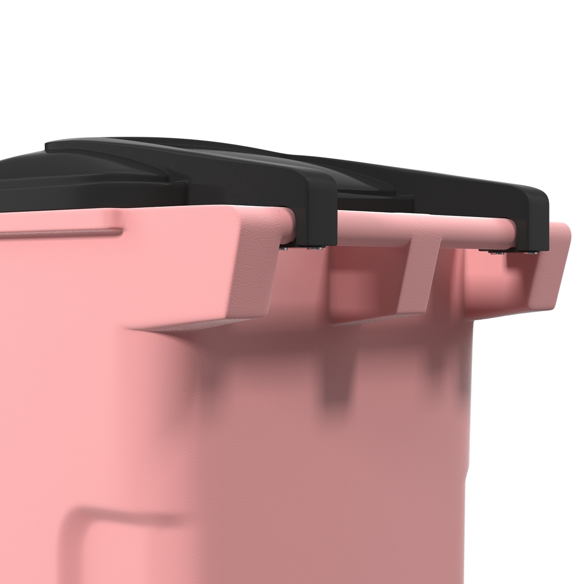 3D Recyling Bin Red