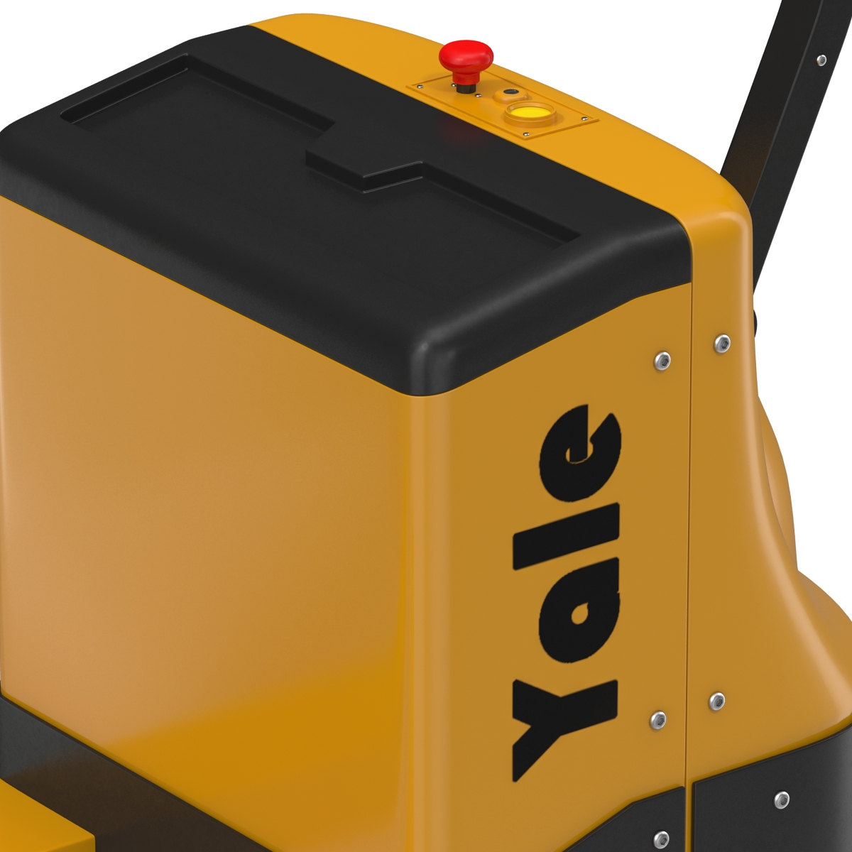 3D Powered Pallet Jack Yellow