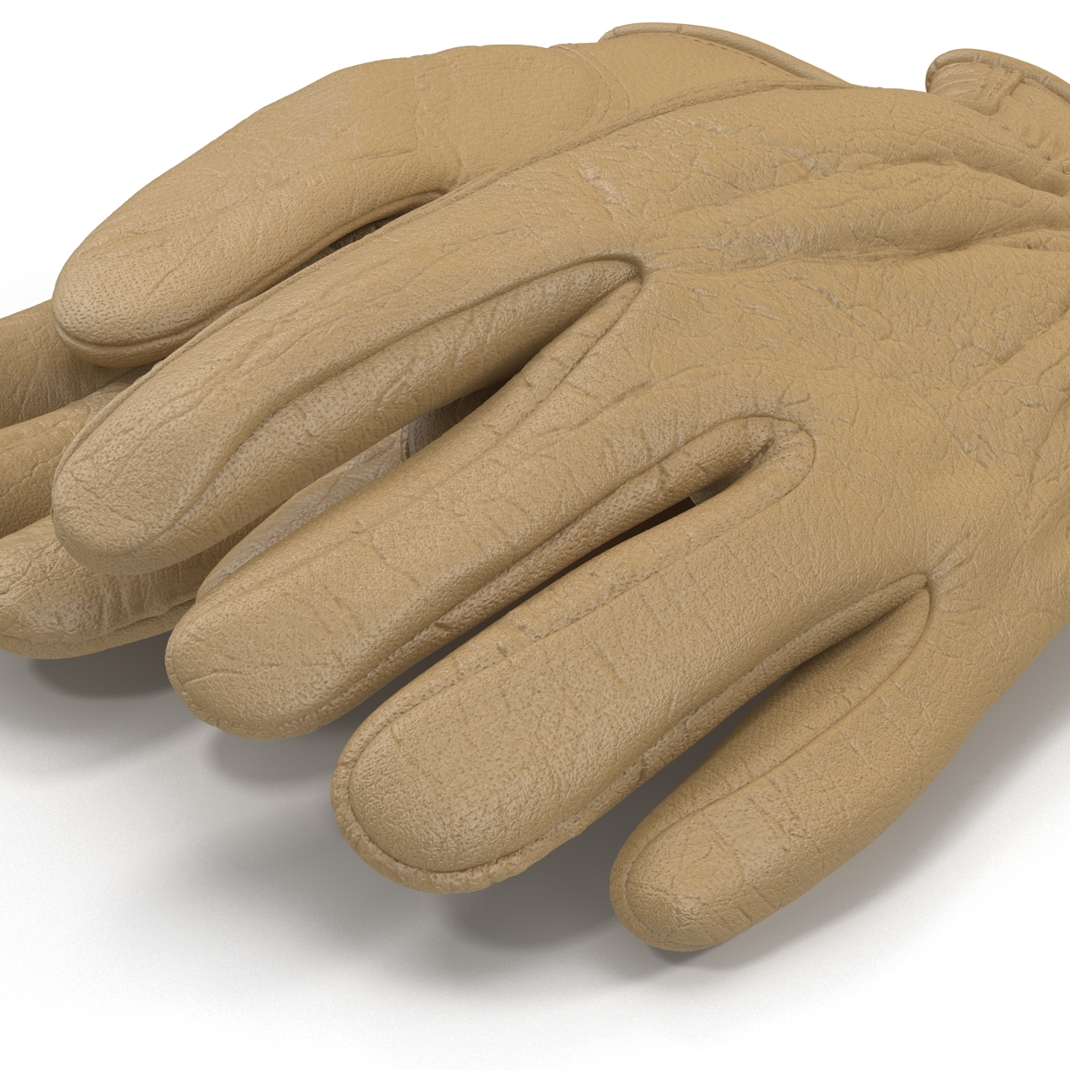 3D Leather Work Gloves 2