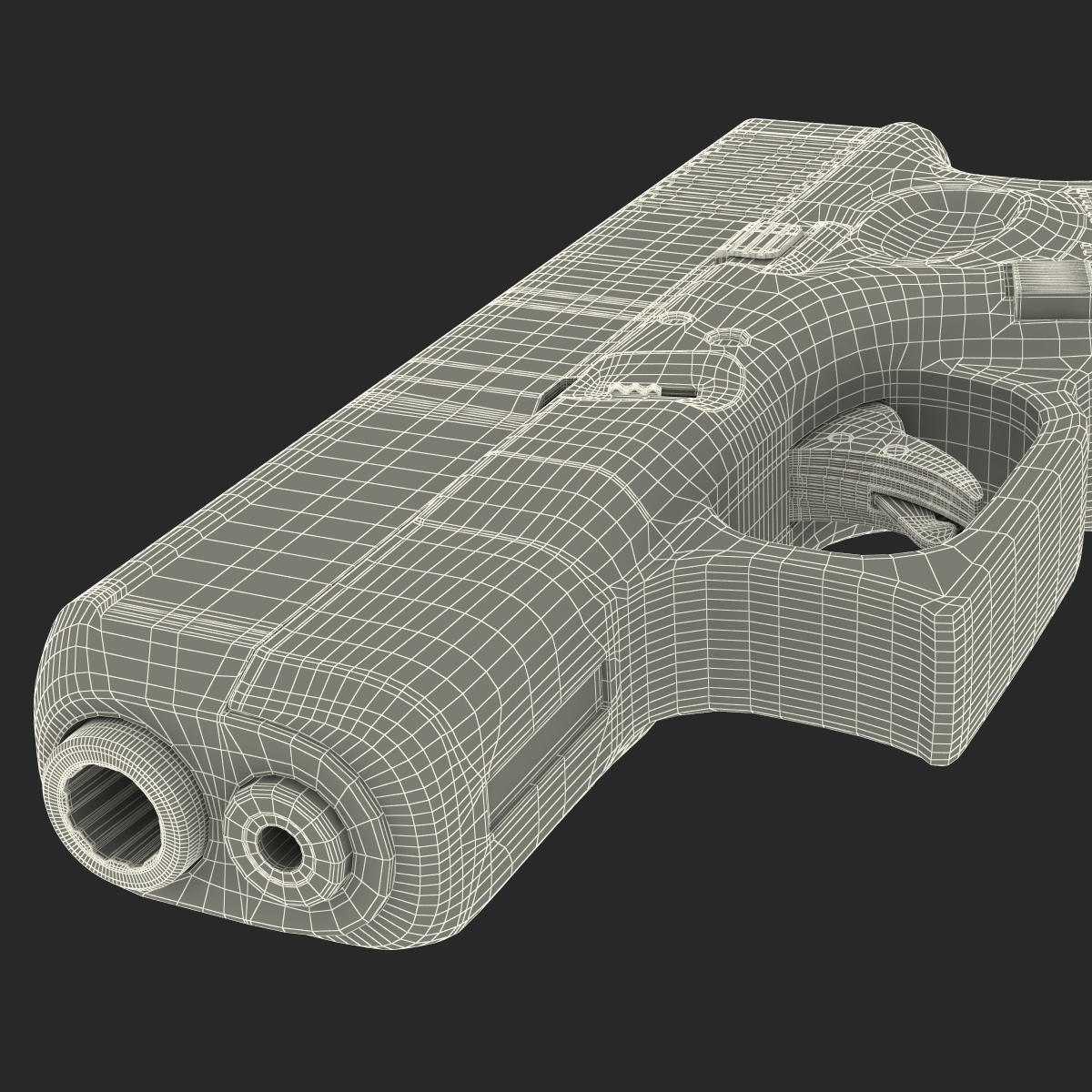 Glock 26 Black 3D model