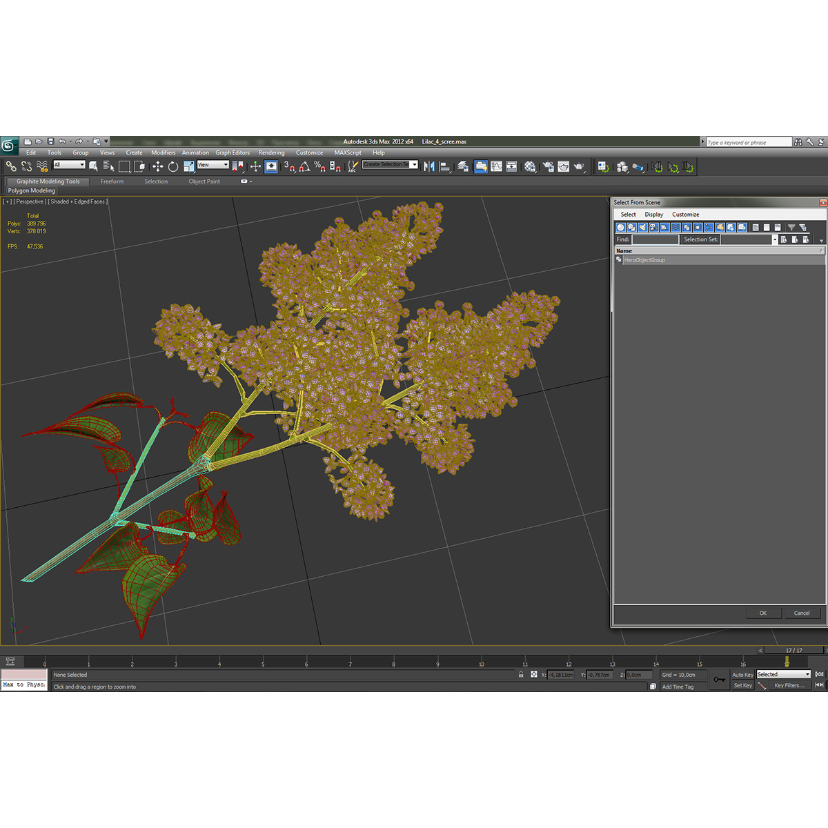 3D model Syringa Lilac 4