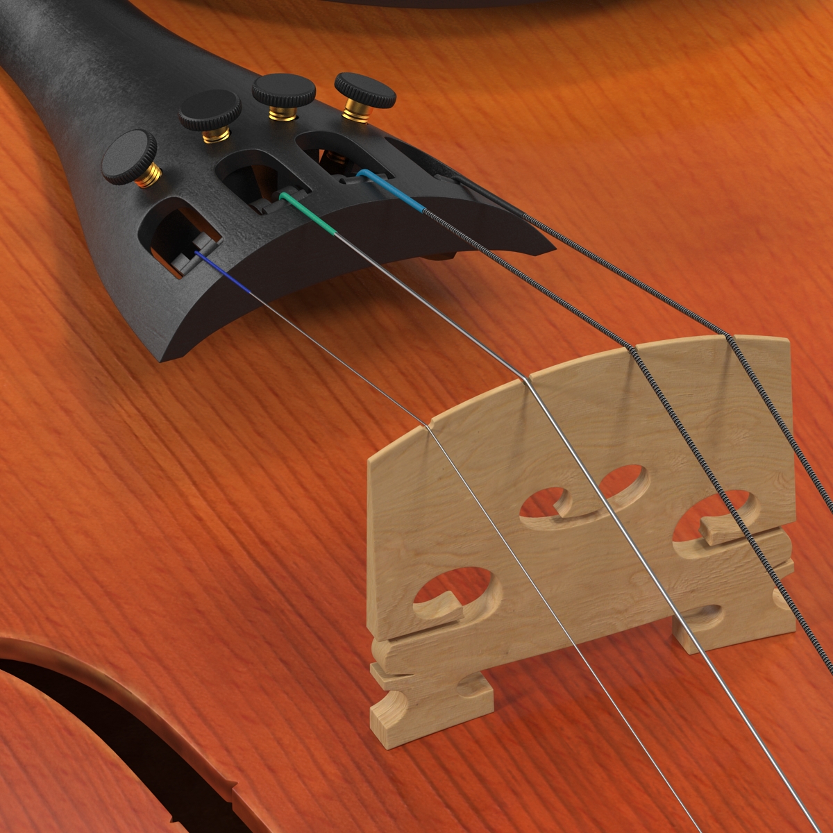 3D model Violin