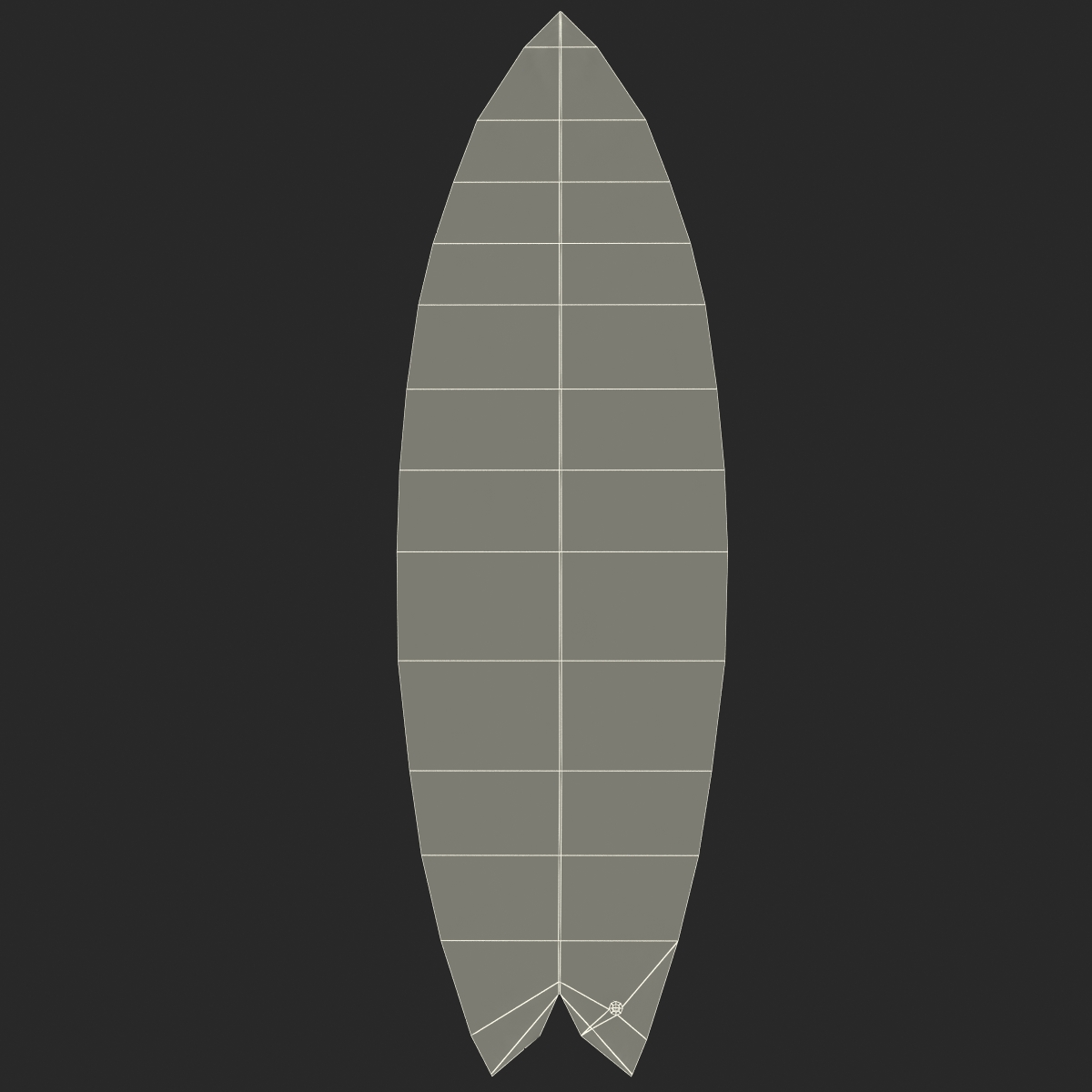 3D Surfboard Fish 2