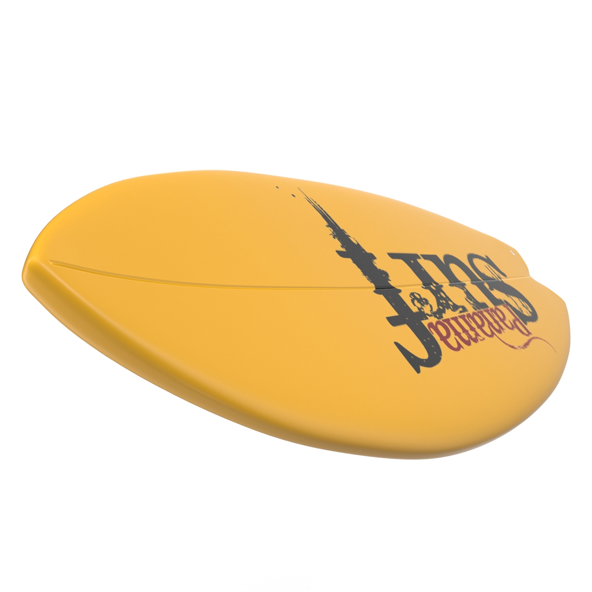 3D Surfboard Fish 3