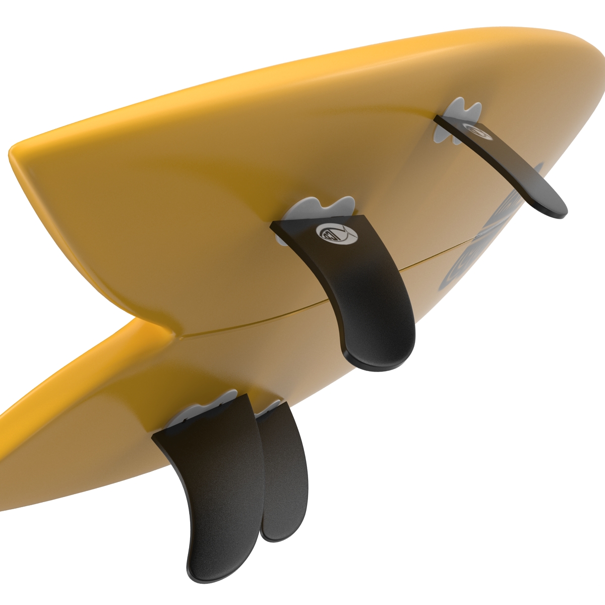 3D Surfboard Fish 3