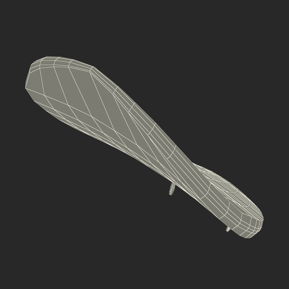 3D Surfboard Funboard model