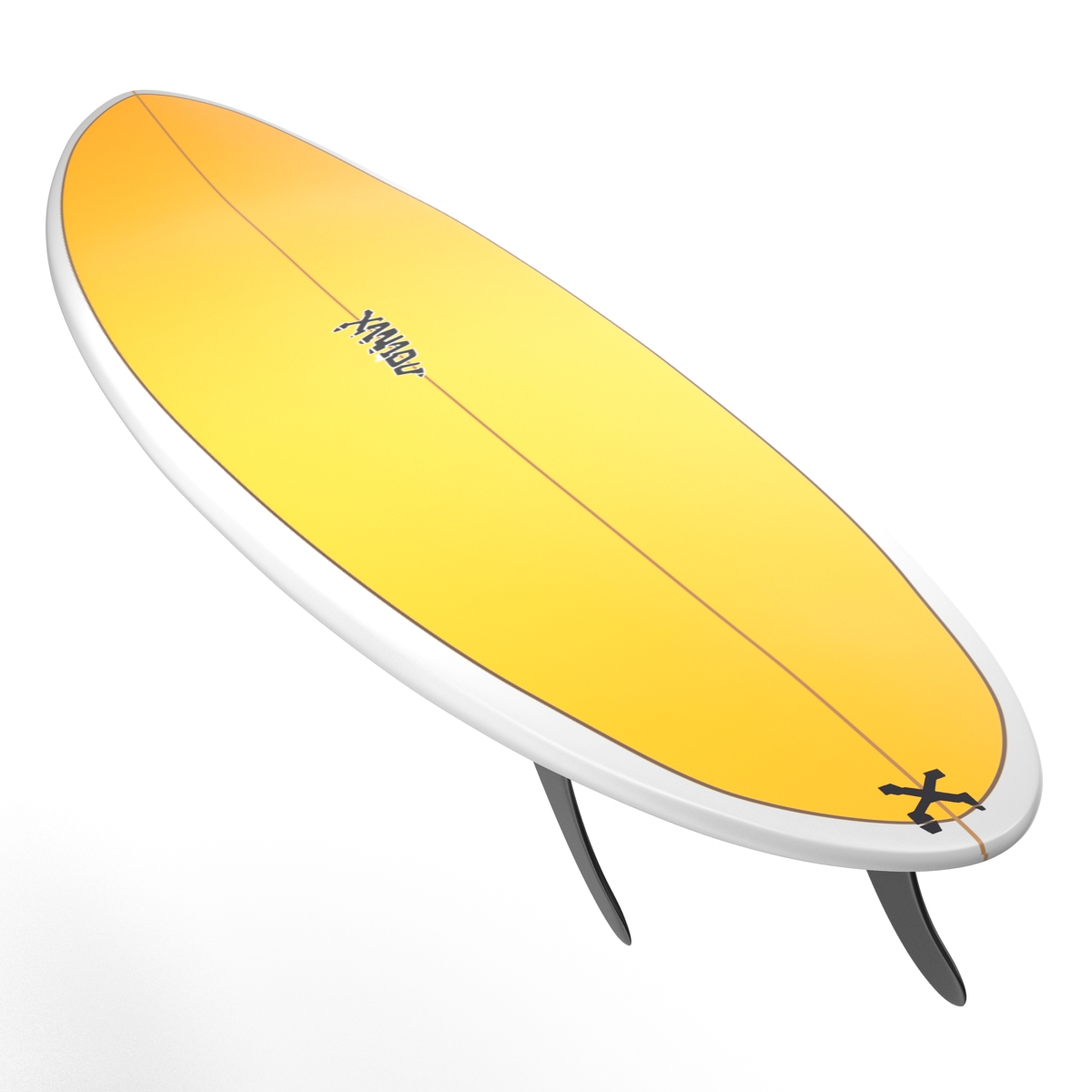 3D model Surfboard Funboard 3