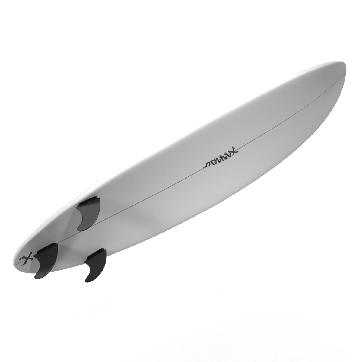 3D model Surfboard Funboard 3