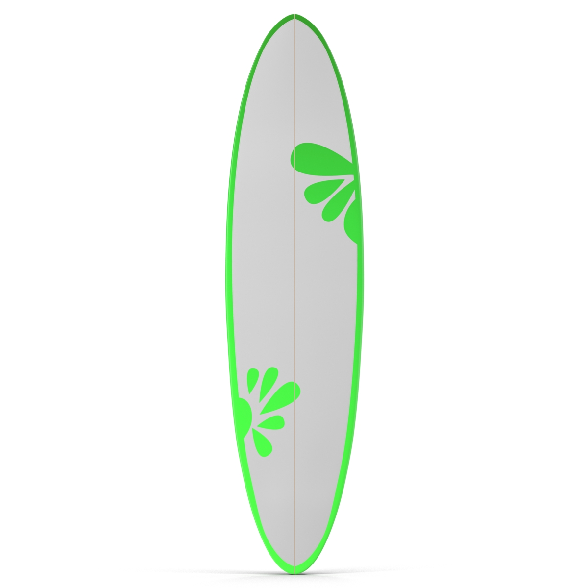 3D model Surfboard Funboard 4