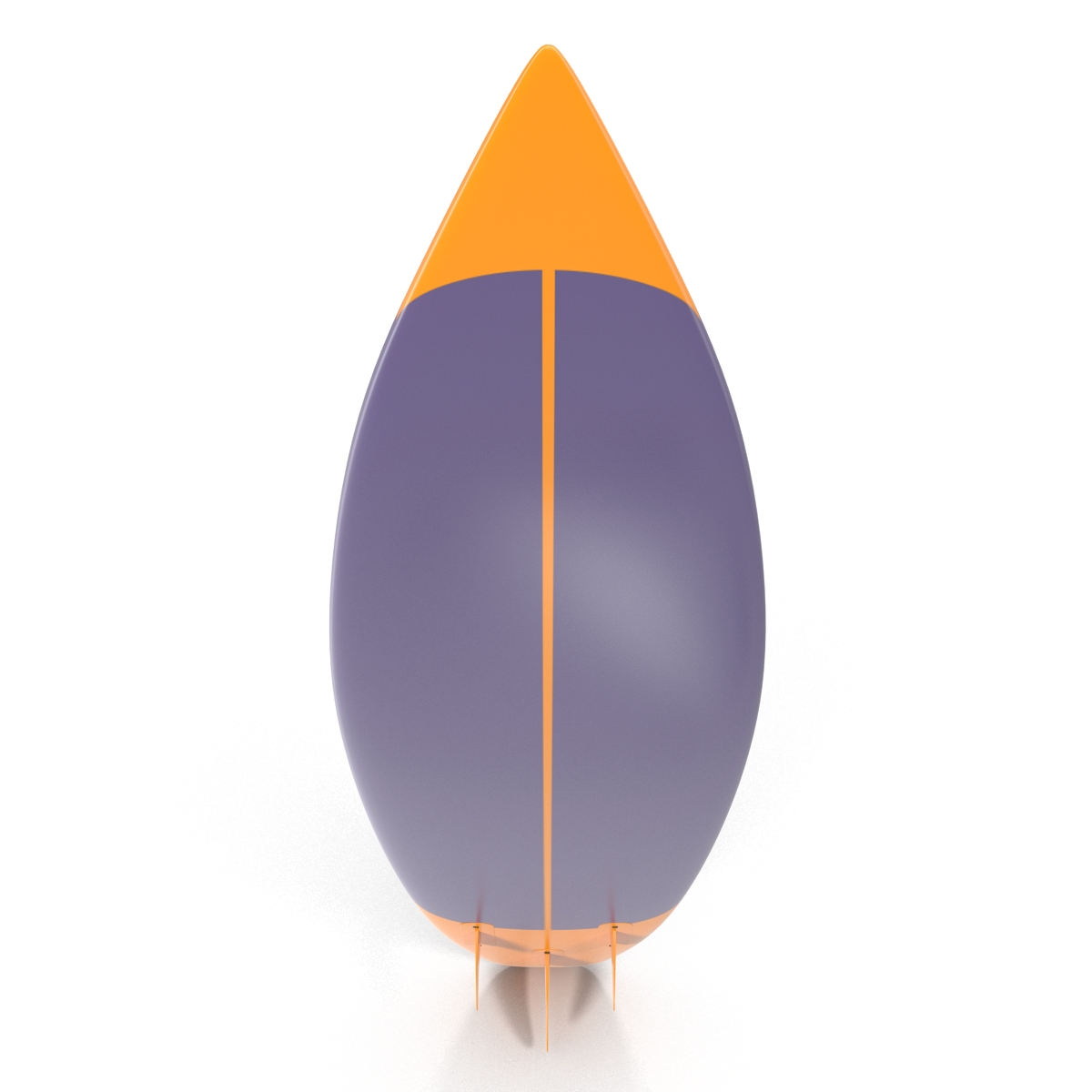 3D model Surfboard Shortboard