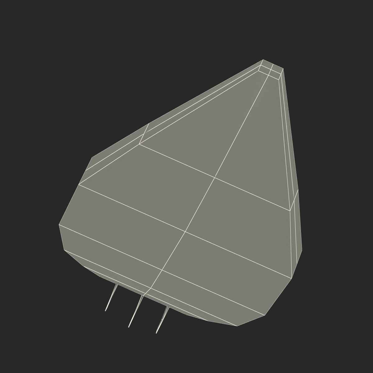 3D model Surfboard Shortboard