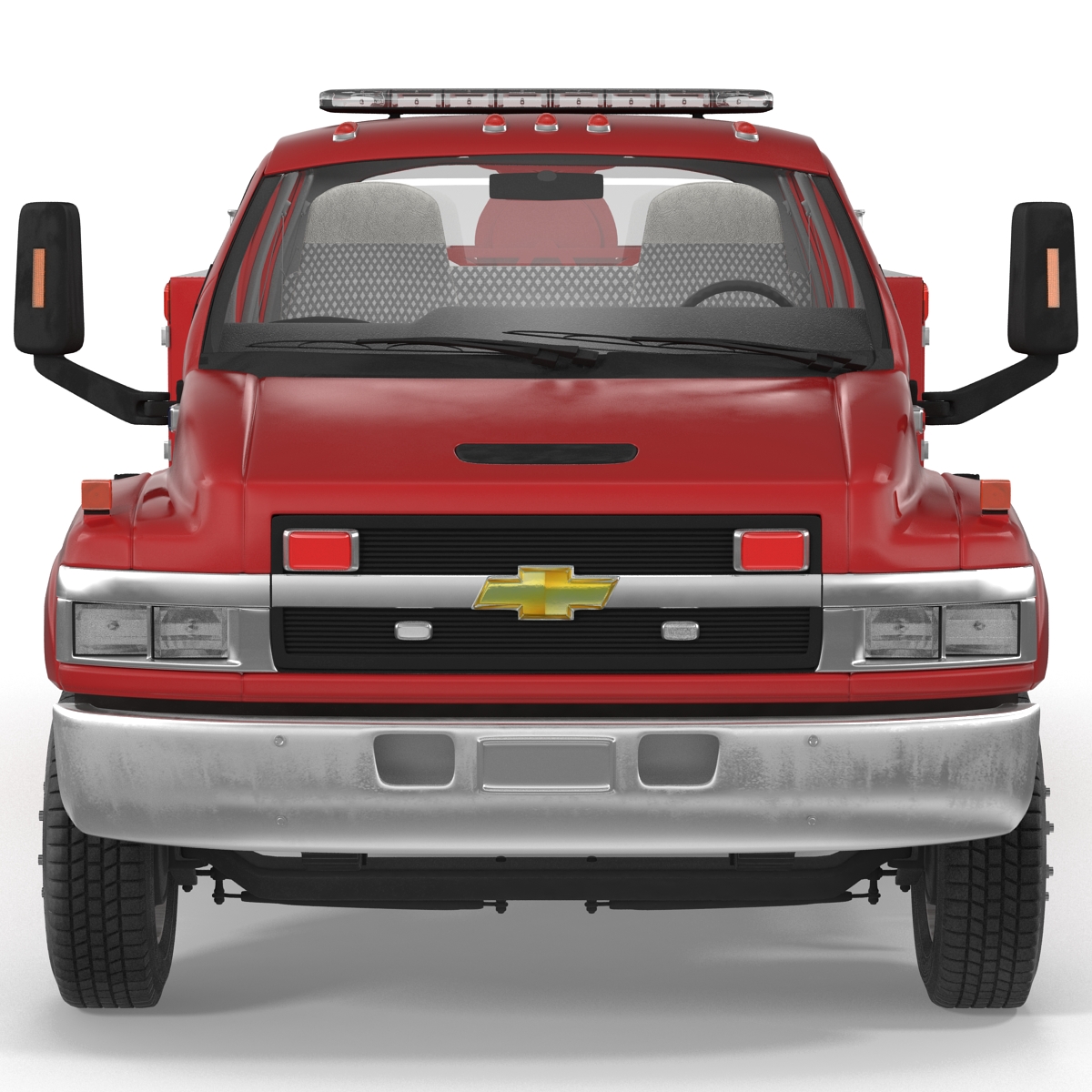 3D model Chevrolet Fire Truck 2005