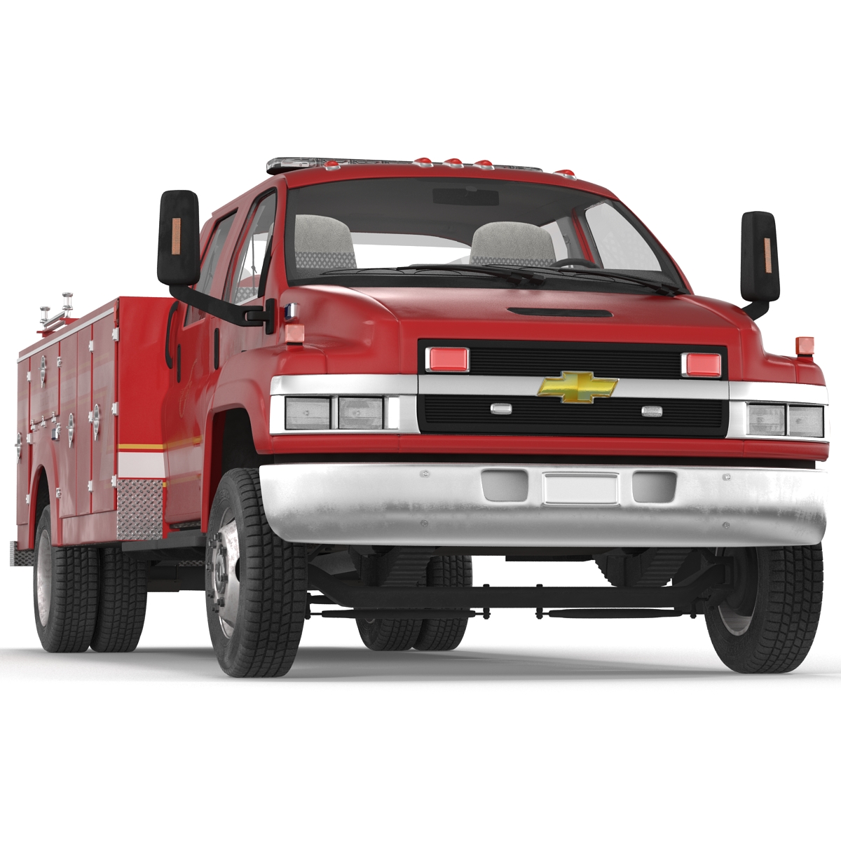 3D model Chevrolet Fire Truck 2005