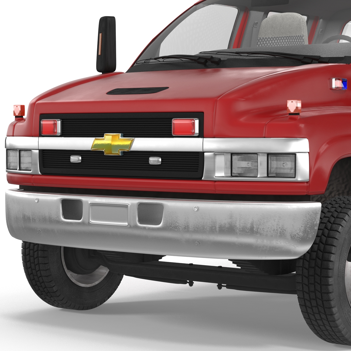 3D model Chevrolet Fire Truck 2005