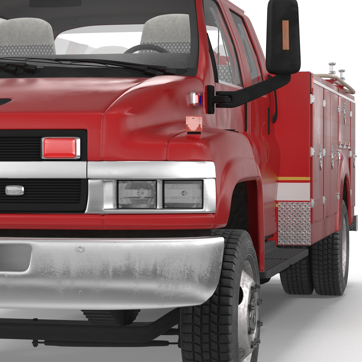 3D model Chevrolet Fire Truck 2005