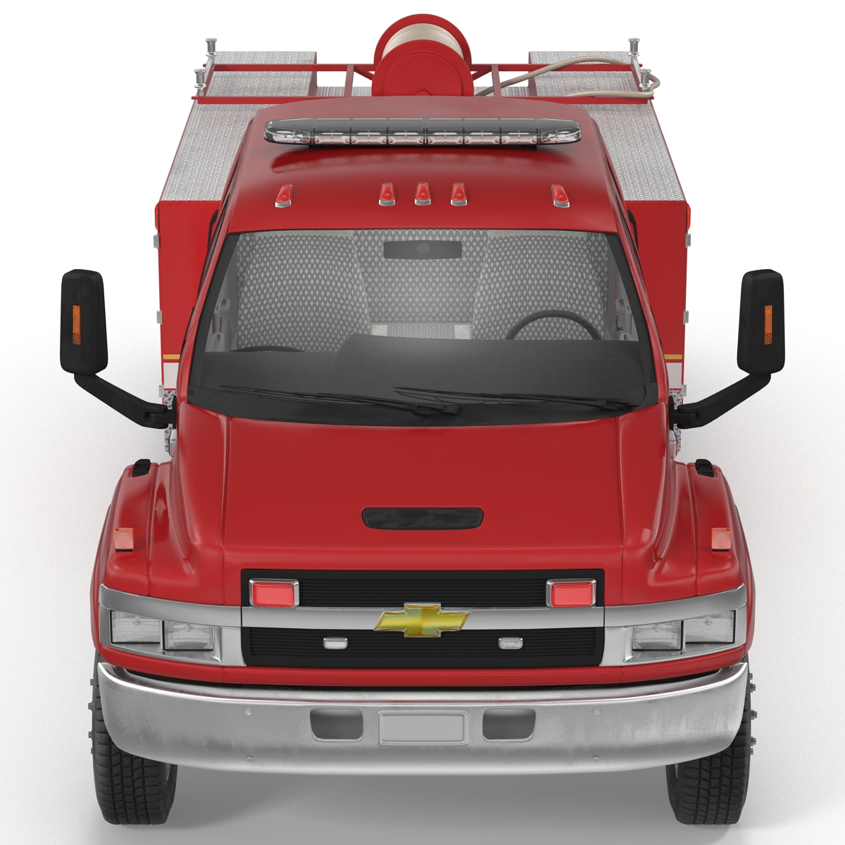 3D model Chevrolet Fire Truck 2005